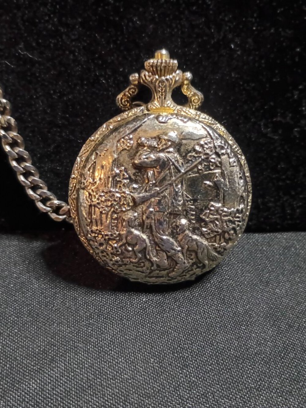 vintage lucerne hunter style pocket watch
